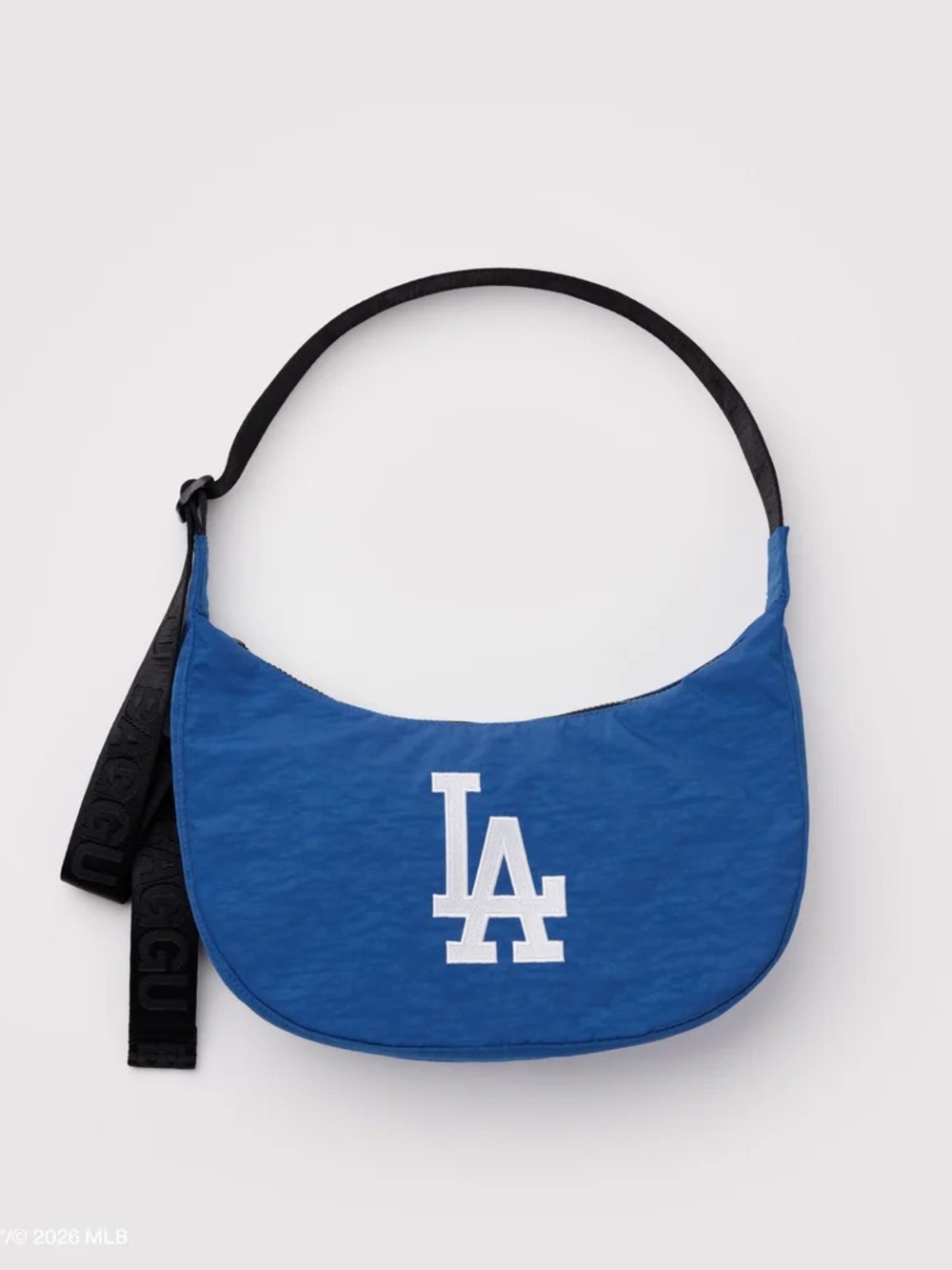 NWT Baggu Medium Nylon Crescent Bag x MLB Los Angeles Dodgers